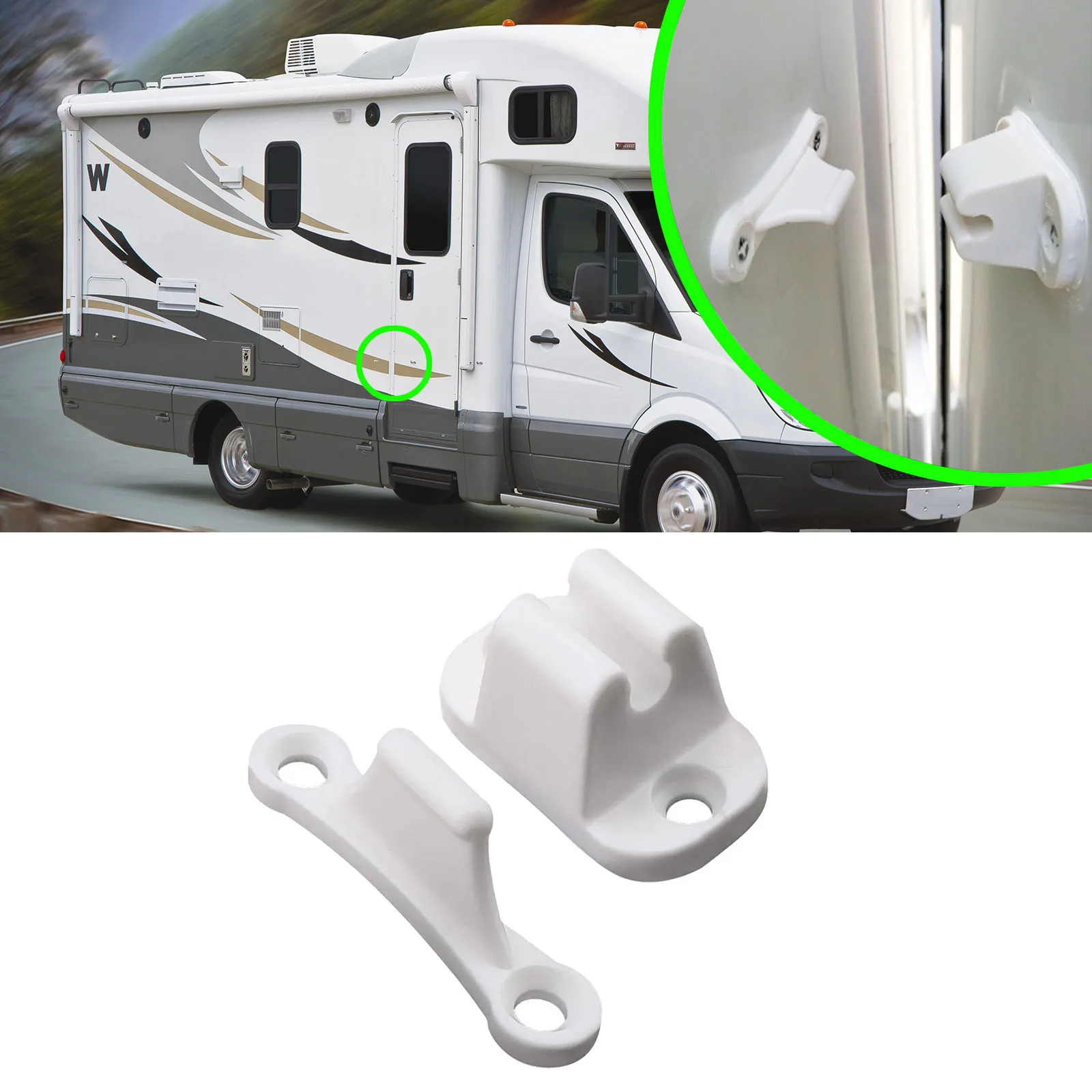 1PC White T Type Cabin Door Suction Latch Fastener Suitable For Motorhomes Reinforced Nylon Buckle Rv External Accessories
1PC White T Type Cabin Door Suction Latch Fastener Suitable For Motorhomes Reinforced Nylon Buckle Rv External Accessories