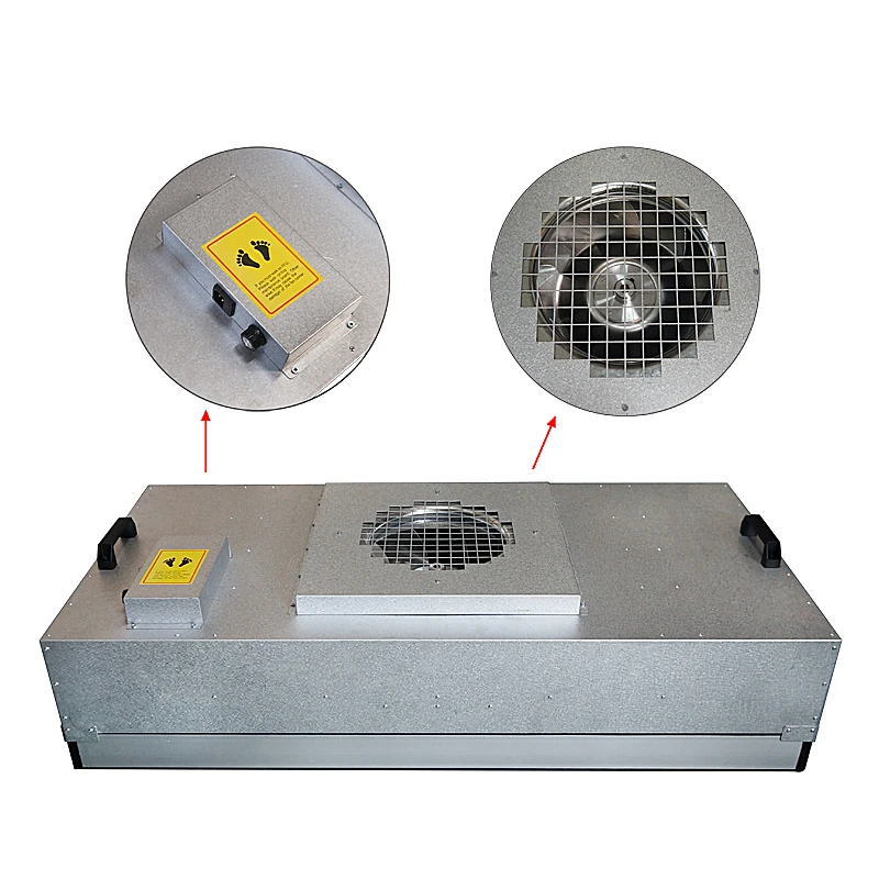 FFU Fan Filter Unit Efficient Air Purifier Filter One Hundred Laminar Flow Hood Clean-shed
FFU Fan Filter Unit Efficient Air Purifier Filter One Hundred Laminar Flow Hood Clean-shed