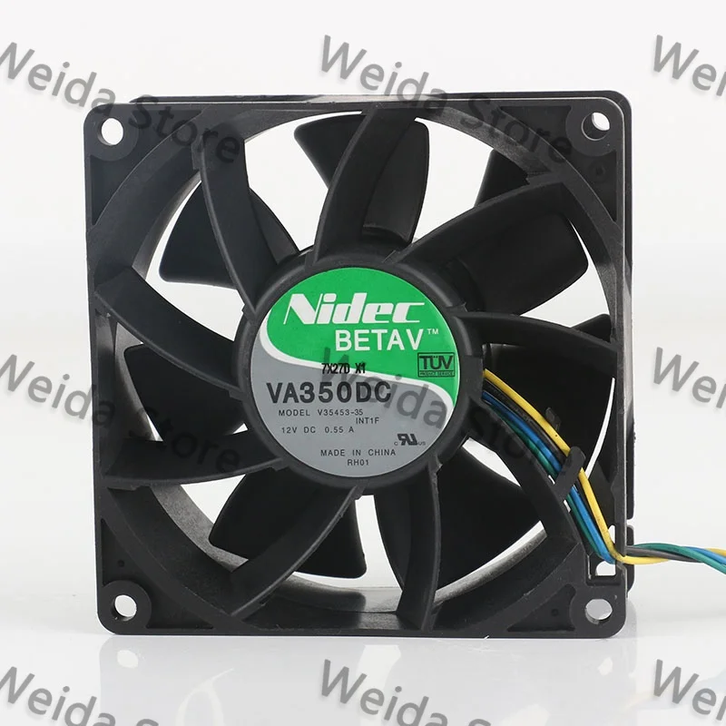 Nidec DC12V 0.55A AC EC 9038 CPU case Power Supply 9CM V35453-57 Four-wire 90X90X38MM Double Ball Bearing Cooling fan
Nidec DC12V 0.55A AC EC 9038 CPU case Power Supply 9CM V35453-57 Four-wire 90X90X38MM Double Ball Bearing Cooling fan
