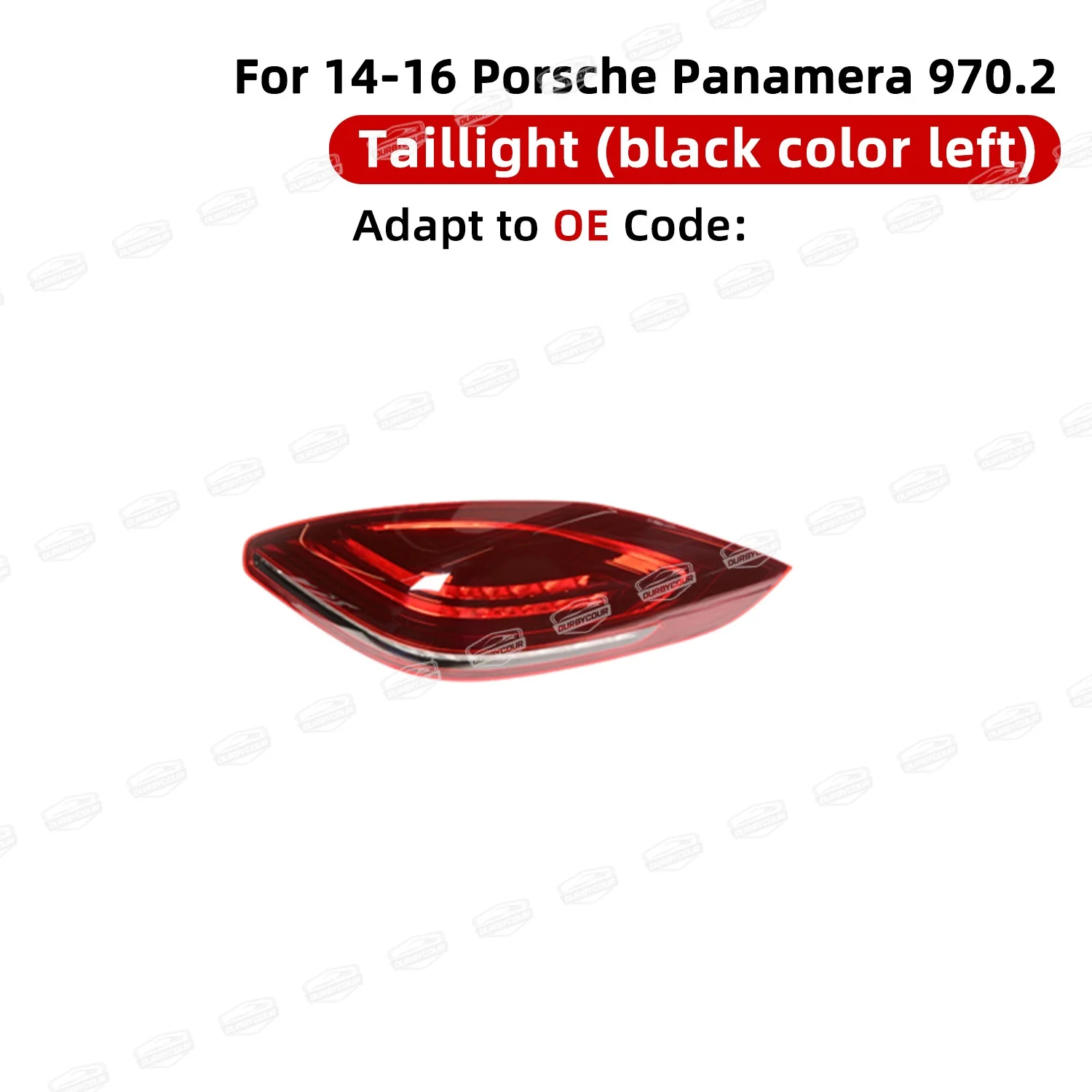Для Porsche Panamera 970.2 2014-2016 гг., модифицированный задний фонарь с водяным поворотом, красное дно, прозрачный корпус, красное дно, дымчатый черный корпус
Для Porsche Panamera 970.2 2014-2016 гг., модифицированный задний фонарь с водяным поворотом, красное дно, прозрачный корпус, красное дно, дымчатый черный корпус