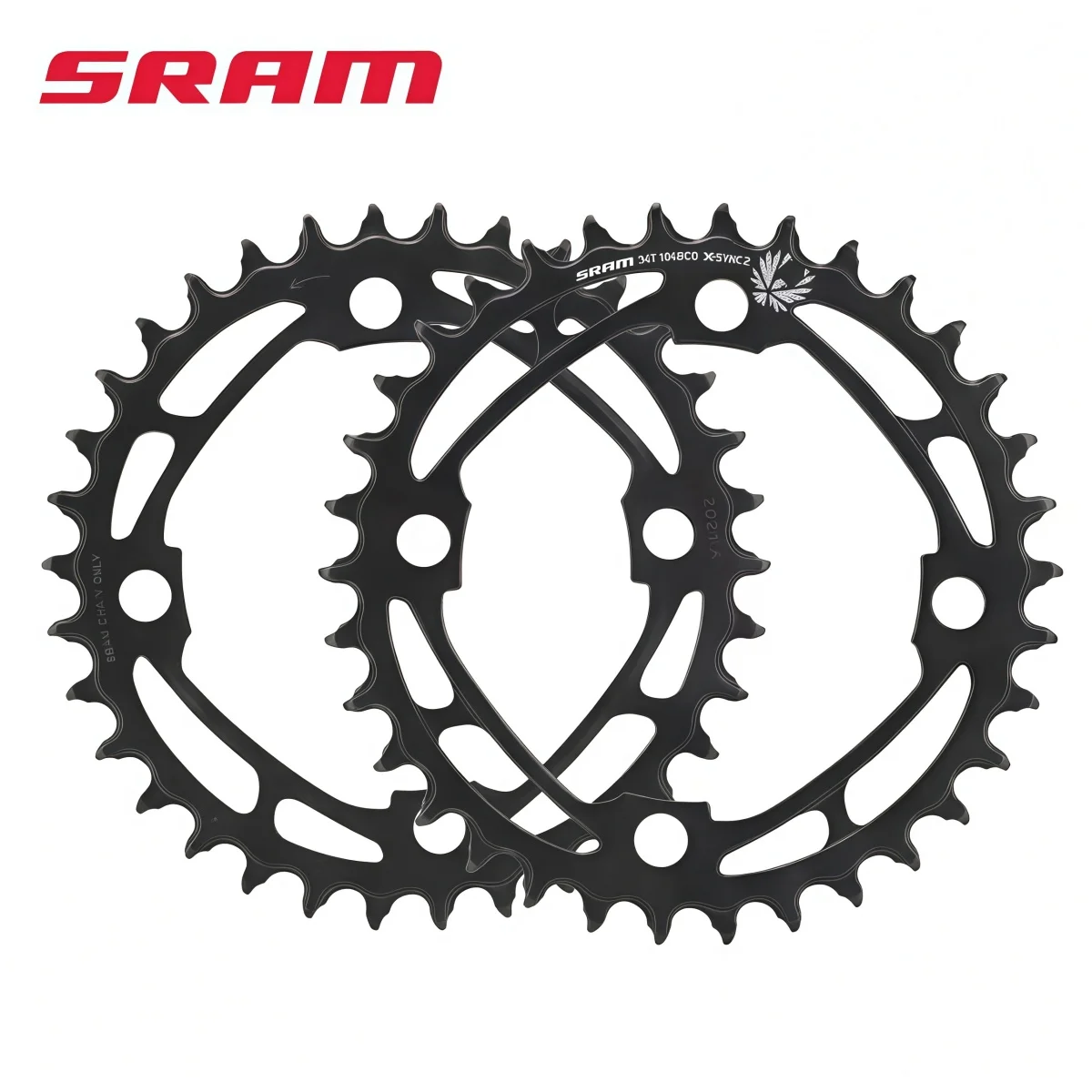 SRAM X-SYNC 2 Narrow-Wide Steel Bike Chainring 34T 104 BCD For 1x 11 / 12-Speed MTB Drivetrains (137g )
SRAM X-SYNC 2 Narrow-Wide Steel Bike Chainring 34T 104 BCD For 1x 11 / 12-Speed MTB Drivetrains (137g )