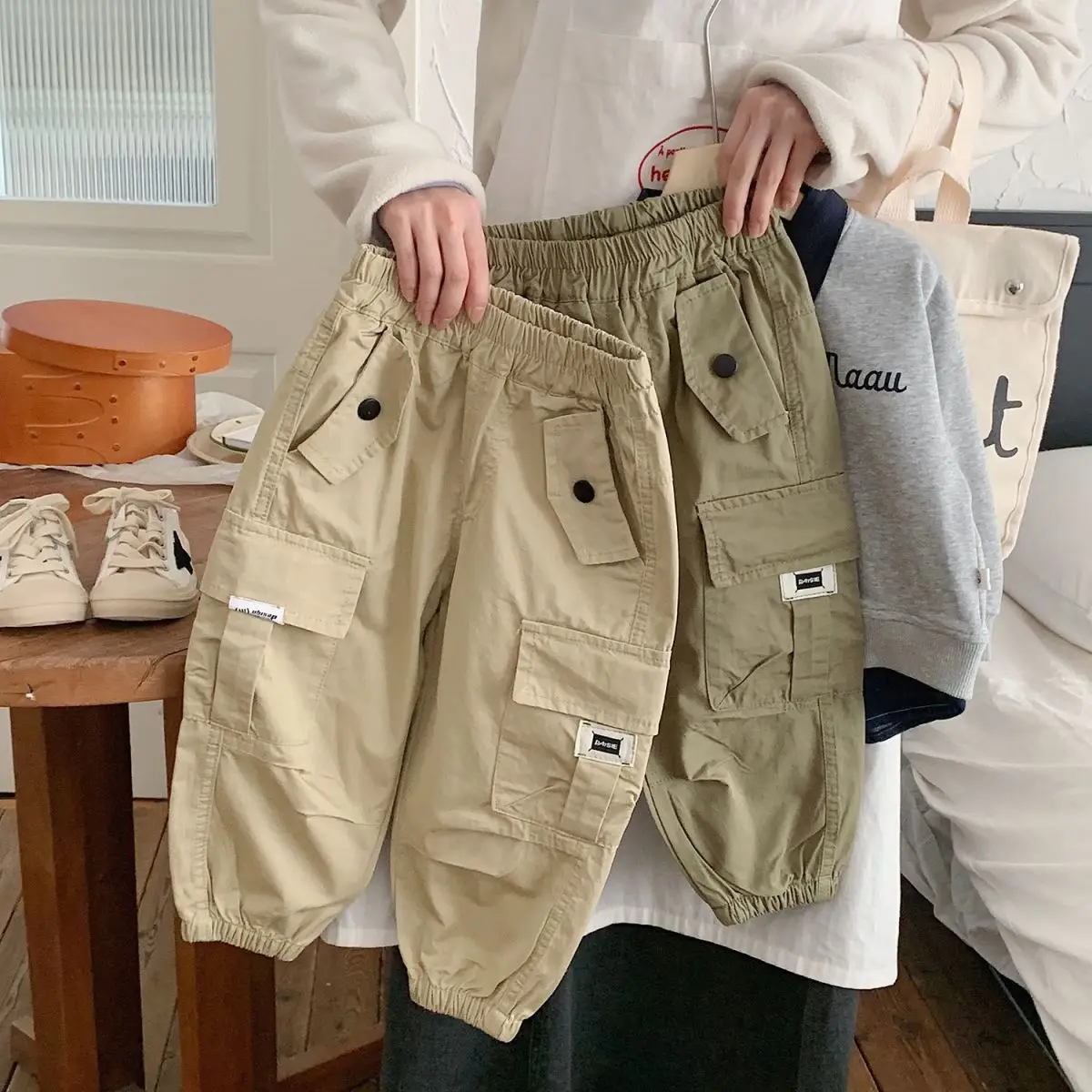 Children's Casual Loose Long Pants Spring Autumn New Style Trendy Boys Loose Trousers Comfortable Fashionable Kids' Clothing
Children's Casual Loose Long Pants Spring Autumn New Style Trendy Boys Loose Trousers Comfortable Fashionable Kids' Clothing