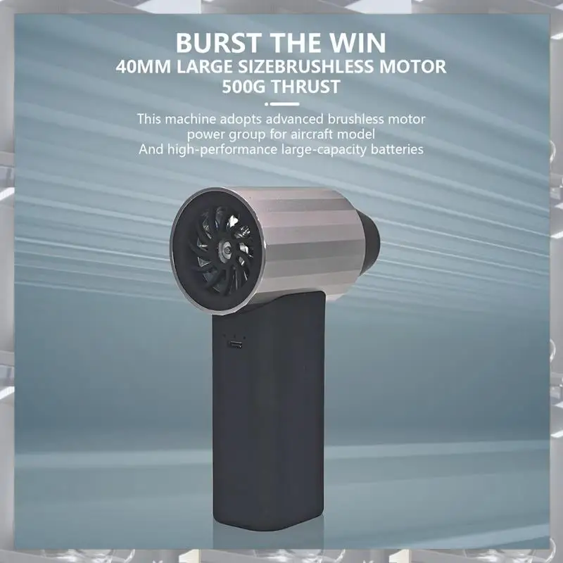 Hot Selling-X20 40MM 110000RPM Turbo Fan 30W Two-Way Fast Charging Violent Fan Leaf Blower Car Wash Turbo Jet Fan,X20 40MM 11000
Hot Selling-X20 40MM 110000RPM Turbo Fan 30W Two-Way Fast Charging Violent Fan Leaf Blower Car Wash Turbo Jet Fan,X20 40MM 11000