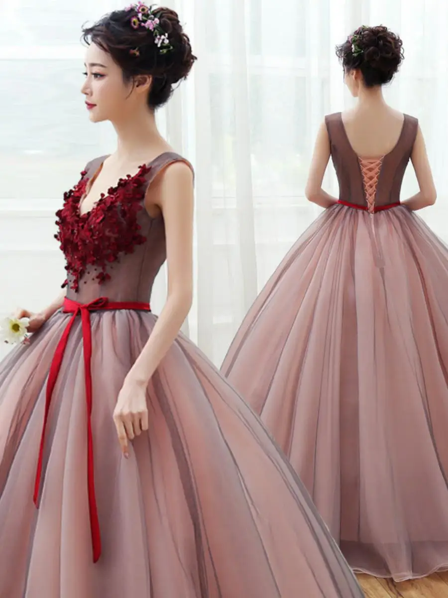 Long Tulle Evening Gown for Women Vocal Music Student Performance Host Outfit mid Waist Polyester Long Skirt
Long Tulle Evening Gown for Women Vocal Music Student Performance Host Outfit mid Waist Polyester Long Skirt