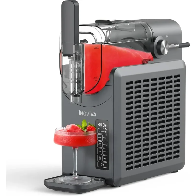 Slushie Machine, No Ice Needed, 72 oz Frozen Drink Maker for Home with Self-Cleaning, 5 Preset Programs, Frozen Margaritas
Slushie Machine, No Ice Needed, 72 oz Frozen Drink Maker for Home with Self-Cleaning, 5 Preset Programs, Frozen Margaritas