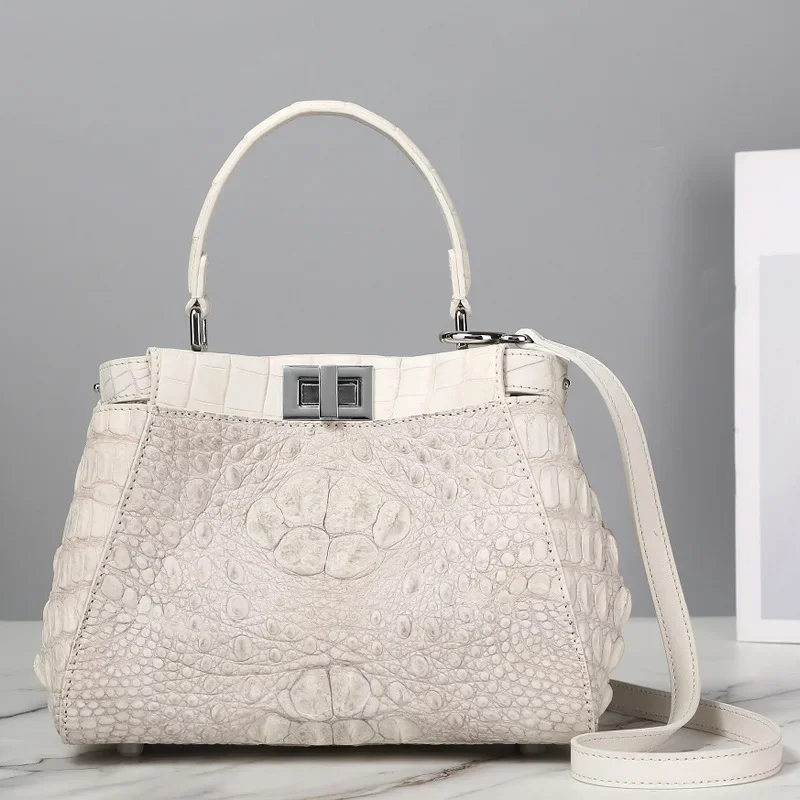 Luxury White Crocodile Leather Handbag 2025 Designer Kitten Mini Crossbody Shoulder Bag Women's Fashion Messenger Purse
Luxury White Crocodile Leather Handbag 2025 Designer Kitten Mini Crossbody Shoulder Bag Women's Fashion Messenger Purse
