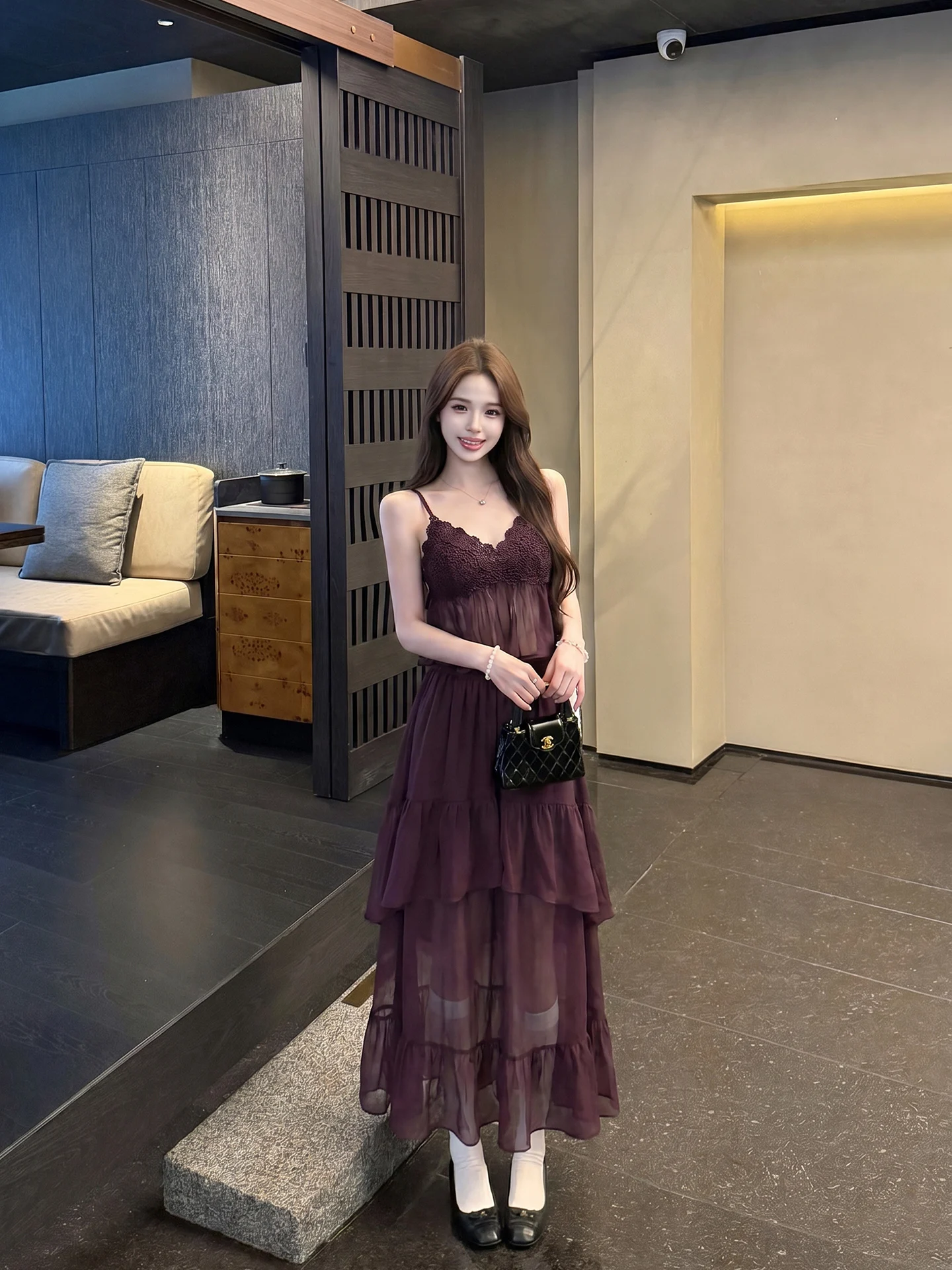 Summer Casual Style Black Strawberries Light Maturity Set Women's High Waist A-Line Long Skirt Two-Piece Suit Short Strapless...
Summer Casual Style Black Strawberries Light Maturity Set Women's High Waist A-Line Long Skirt Two-Piece Suit Short Strapless...