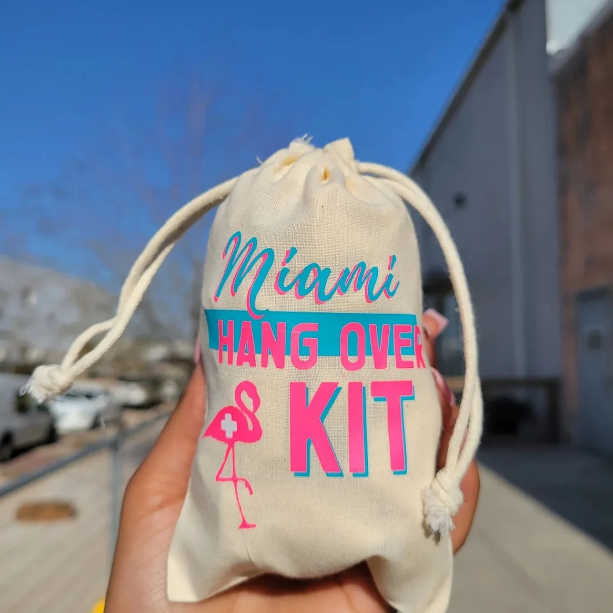 25 Pcs Bachelorette Hangover Kit | Miami Bachelorette | Miami Vice Themed | Girls Trip | Bachelorette Party Favors | Custom Hang
25 Pcs Bachelorette Hangover Kit | Miami Bachelorette | Miami Vice Themed | Girls Trip | Bachelorette Party Favors | Custom Hang