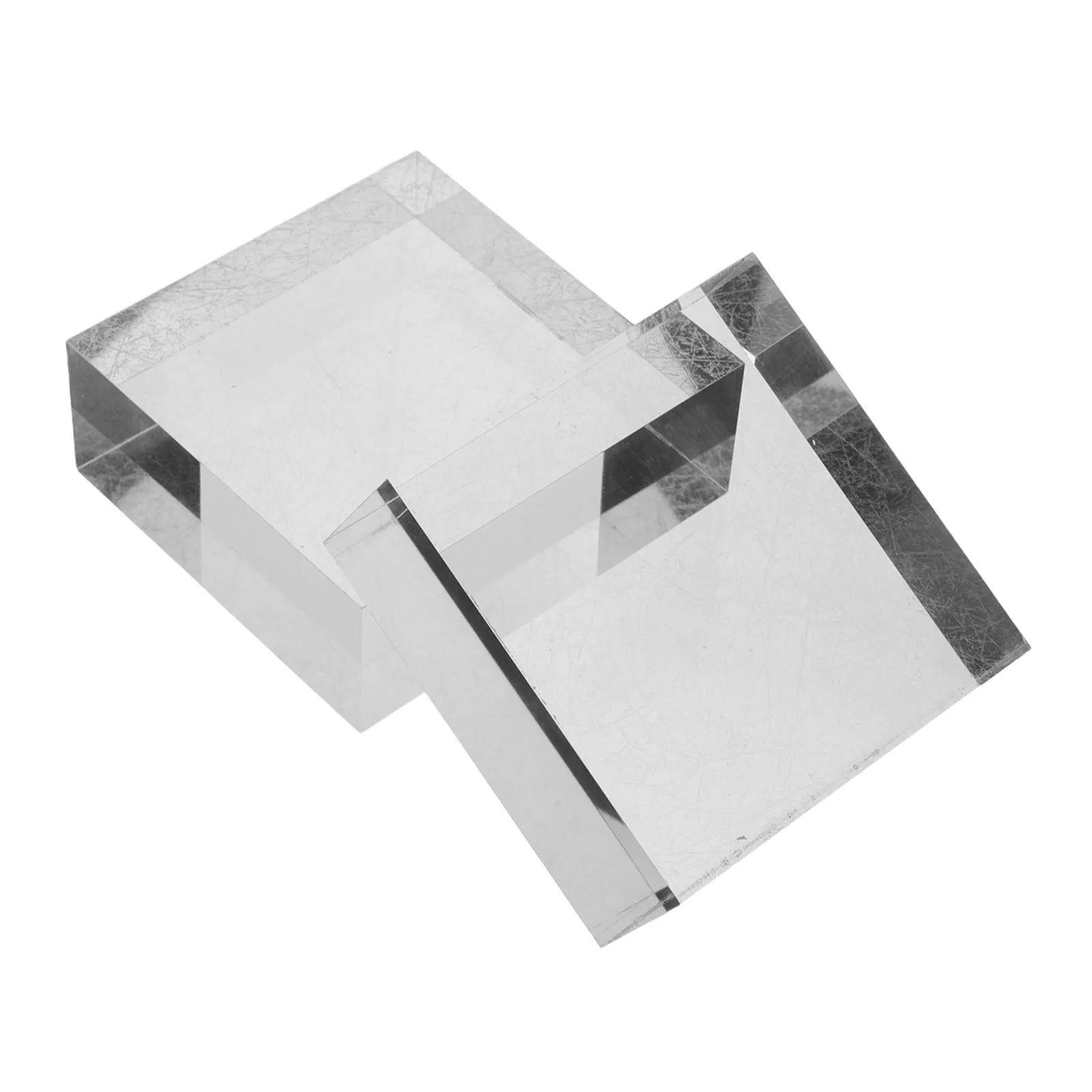 2Pcs Acrylic Jewelry Display Pedestal Stand Clear Polished Square Cube Showcase Holder Base for Rings Photography Props
2Pcs Acrylic Jewelry Display Pedestal Stand Clear Polished Square Cube Showcase Holder Base for Rings Photography Props