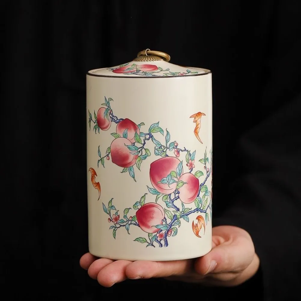 Керамическая банка для хранения в китайском стиле, кухонная многофункциональная банка для соли, перца, сахара, банка для чая, влагостойкая банка для хранения, украшение
Керамическая банка для хранения в китайском стиле, кухонная многофункциональная банка для соли, перца, сахара, банка для чая, влагостойкая банка для хранения, украшение