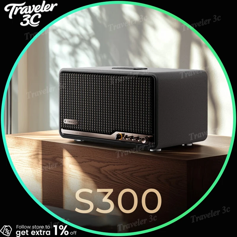 EDIFIER S300 30Th Anniversary Limited Edition Retro Hifi Bluetooth Speaker High Fidelity Integrated Desktop Unique Numbering
EDIFIER S300 30Th Anniversary Limited Edition Retro Hifi Bluetooth Speaker High Fidelity Integrated Desktop Unique Numbering