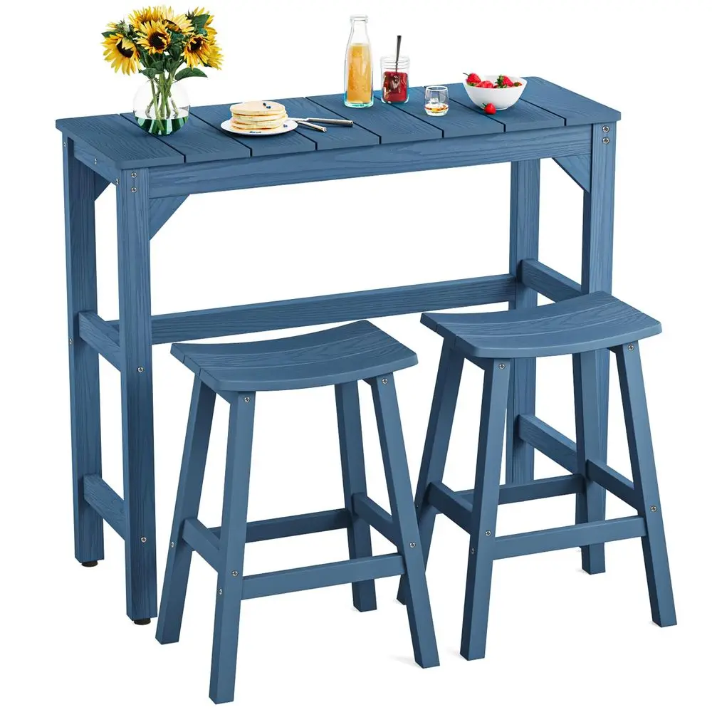 Piece Outdoor Bar Set, 42 Rectangular Pub Height High Top Bar Table amp 2 Outdoor Bar Stools for Patio, Garden, Poolside and Bi
Piece Outdoor Bar Set, 42 Rectangular Pub Height High Top Bar Table amp 2 Outdoor Bar Stools for Patio, Garden, Poolside and Bi