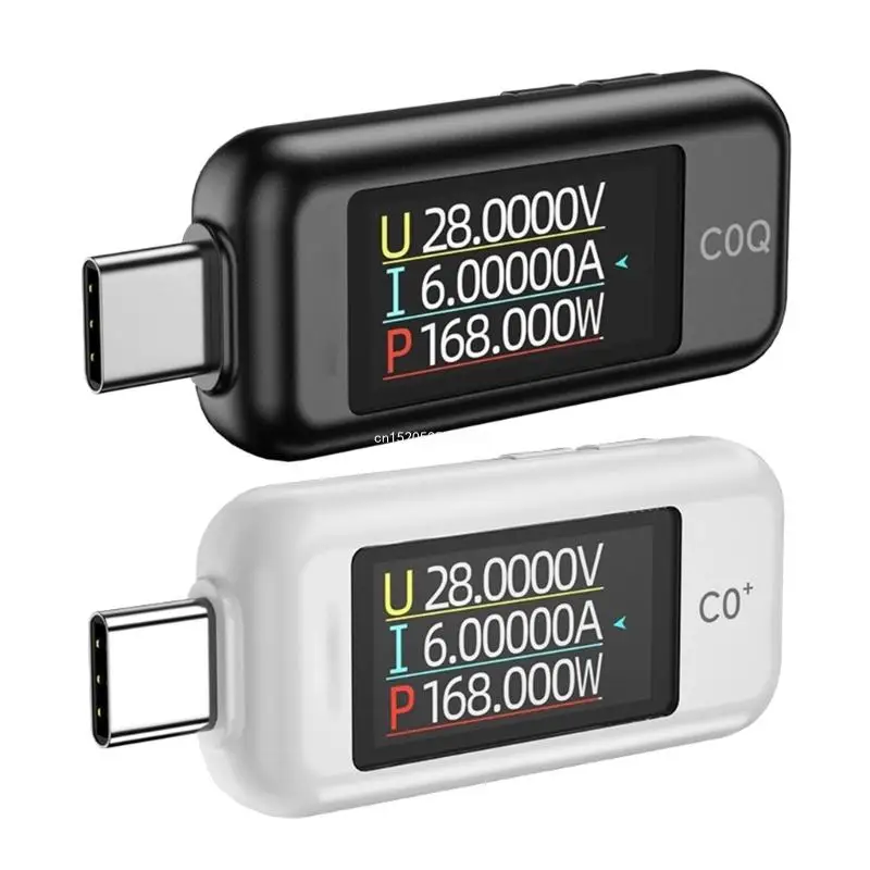 C0Q C0 USB-тестер напряжения и тока USB-электрический тестер, датчики типа C PD3.1 для повседневного использования, Прямая
C0Q C0 USB-тестер напряжения и тока USB-электрический тестер, датчики типа C PD3.1 для повседневного использования, Прямая
