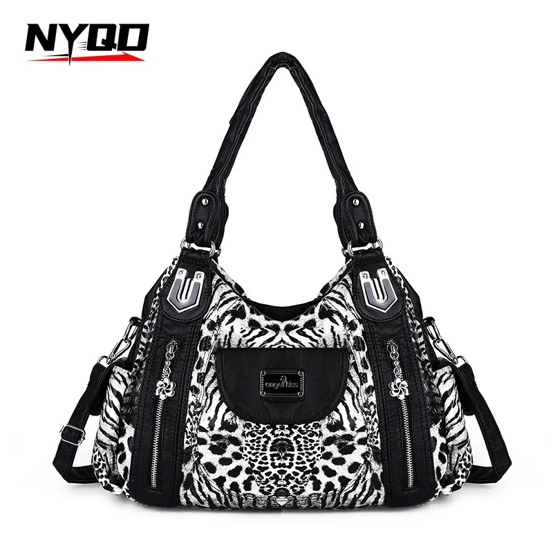 Women Y2K Leopard Handbag Luxury Designer Retro Messenger Bag Fashion Shoulder Tote Bag Purse Satchel Large Capacity Pack
Women Y2K Leopard Handbag Luxury Designer Retro Messenger Bag Fashion Shoulder Tote Bag Purse Satchel Large Capacity Pack