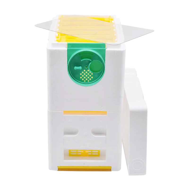 Suitable for foam beehive pollination multi-function queen bee breeding box bee mating box
Suitable for foam beehive pollination multi-function queen bee breeding box bee mating box