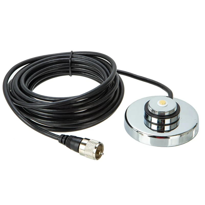N11R- NB-70-7CM-NMO-Mount-Magnetic-Base-With-RG-58-Coaxial-Cable-PL-259-Connector-For-QYT-TYT-Car-Mobile-Radio-Antenna-Mount
N11R- NB-70-7CM-NMO-Mount-Magnetic-Base-With-RG-58-Coaxial-Cable-PL-259-Connector-For-QYT-TYT-Car-Mobile-Radio-Antenna-Mount