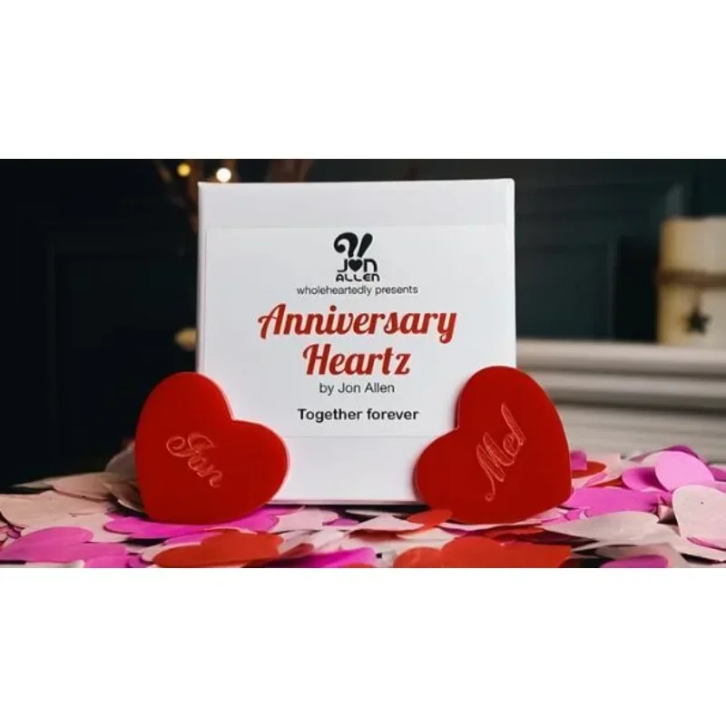 Anniversary Heartz By Jon Allen Gimmicks Close Up Performer Stage / Parlor Performer Magic Tricks Magic Props
Anniversary Heartz By Jon Allen Gimmicks Close Up Performer Stage / Parlor Performer Magic Tricks Magic Props
