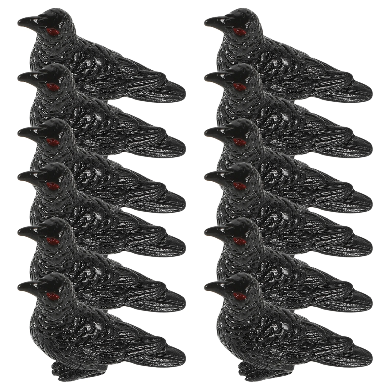 12pcs Mini Crow Ornament Halloween Decor Miniature Garden Statue Resin Bird Figurines Craft Sand Table Decor Mini Bird
12pcs Mini Crow Ornament Halloween Decor Miniature Garden Statue Resin Bird Figurines Craft Sand Table Decor Mini Bird