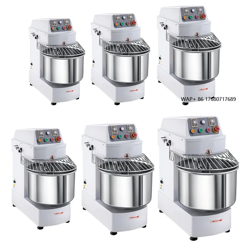 Industrial Commercial Pizza Price Flour Mixing Knead Bake 25kg 50kg 75kg 100kg Spiral Mixer Dough Machine for Bakery Bread Sale
Industrial Commercial Pizza Price Flour Mixing Knead Bake 25kg 50kg 75kg 100kg Spiral Mixer Dough Machine for Bakery Bread Sale