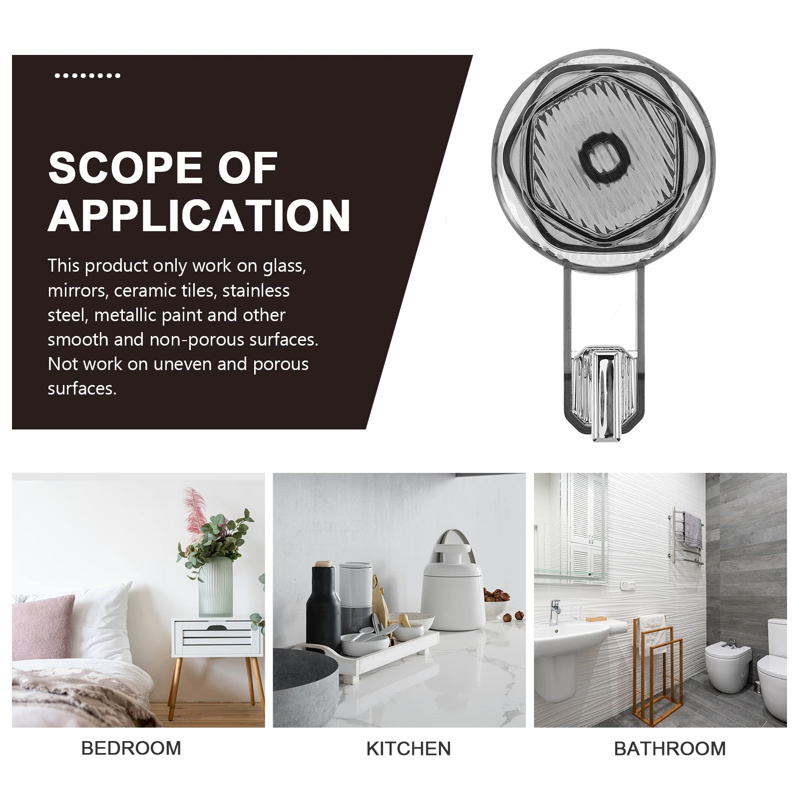 Suction Cup Hooks Heavy Duty No Drill Wall Hangers For Bathroom Kitchen Shower Towel Robe Bag Home Storage Organizer
Suction Cup Hooks Heavy Duty No Drill Wall Hangers For Bathroom Kitchen Shower Towel Robe Bag Home Storage Organizer