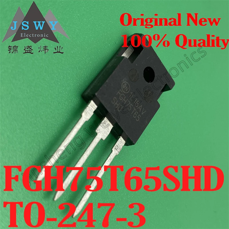 (5/20pcs) FGH75T65SHD TO-247-3 FGH75T65/Insulated Gate Bipolar Transistor/650V75A/New Original Stock Electronics
(5/20pcs) FGH75T65SHD TO-247-3 FGH75T65/Insulated Gate Bipolar Transistor/650V75A/New Original Stock Electronics