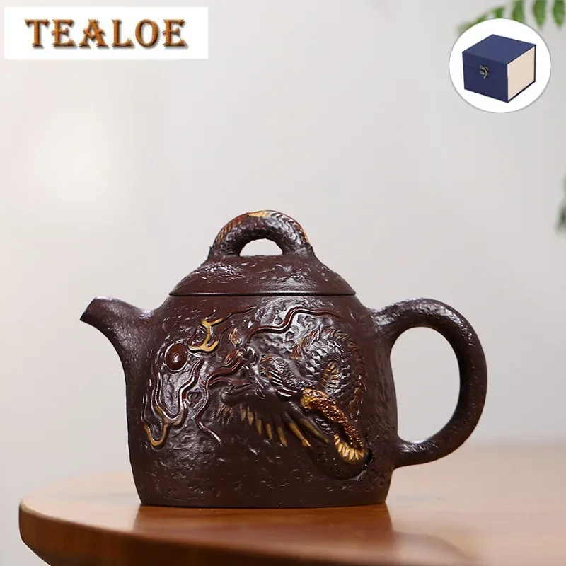 290ml Aesthetic Yixing Purple Clay Teapots Handmade Pot Raw Ore Purple Mud Tea Making Kettle Chinese Zisha Tea Set Teaware Craft
290ml Aesthetic Yixing Purple Clay Teapots Handmade Pot Raw Ore Purple Mud Tea Making Kettle Chinese Zisha Tea Set Teaware Craft