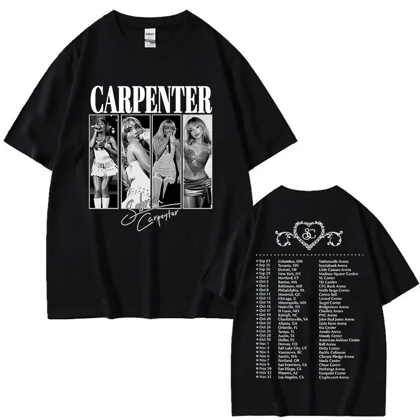 Винтажные футболки Sabrina Carpenter Short N' Sweet Album 2025 для мужчин и женщин в стиле хип-хоп, эстетичная хлопковая футболка с короткими рукавами, уличная одежда
Винтажные футболки Sabrina Carpenter Short N' Sweet Album 2025 для мужчин и женщин в стиле хип-хоп, эстетичная хлопковая футболка с короткими рукавами, уличная одежда