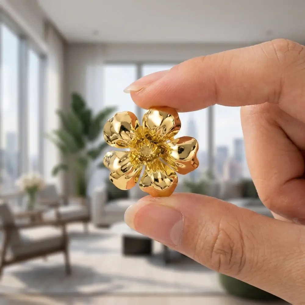 Retro Style Metal Flower Jewelry Set European Style Vintage Design 3D Floral Earrings 3D Stereo Large Flower
Retro Style Metal Flower Jewelry Set European Style Vintage Design 3D Floral Earrings 3D Stereo Large Flower