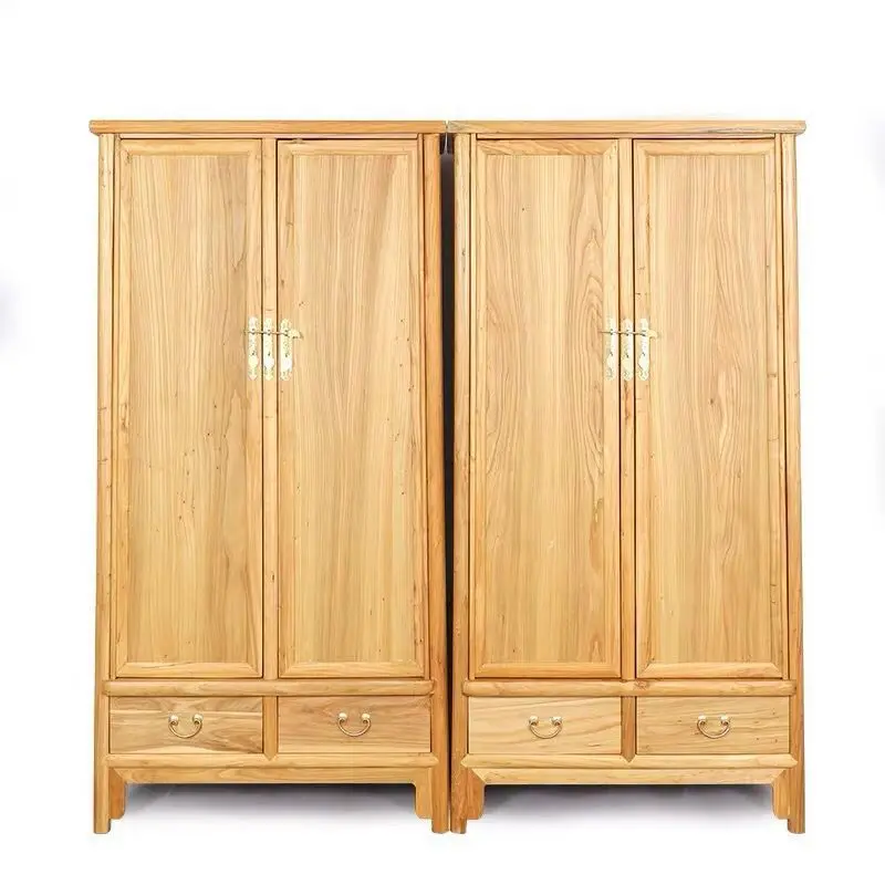 New Chinese style solid wood wardrobe, homestay black walnut large capacity storage locker
New Chinese style solid wood wardrobe, homestay black walnut large capacity storage locker