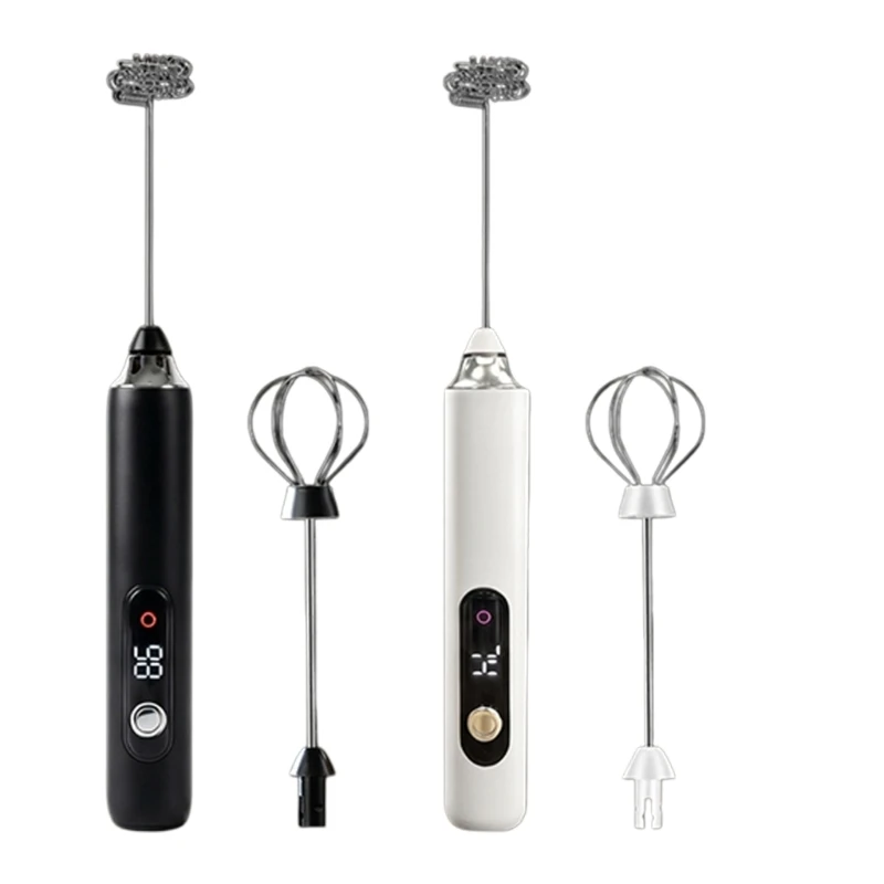 Double Head Digital Milk Frother With 1200mAh Battery 3 Speed 2 Changeable Stirring executives For Coffee KXRE
Double Head Digital Milk Frother With 1200mAh Battery 3 Speed 2 Changeable Stirring executives For Coffee KXRE