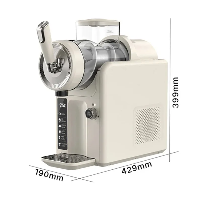 Небольшая машина для приготовления смузи, полностью автоматическая машина для приготовления слякоти с холодными напитками, функция очистки льда для источника плавления снега
Небольшая машина для приготовления смузи, полностью автоматическая машина для приготовления слякоти с холодными напитками, функция очистки льда для источника плавления снега