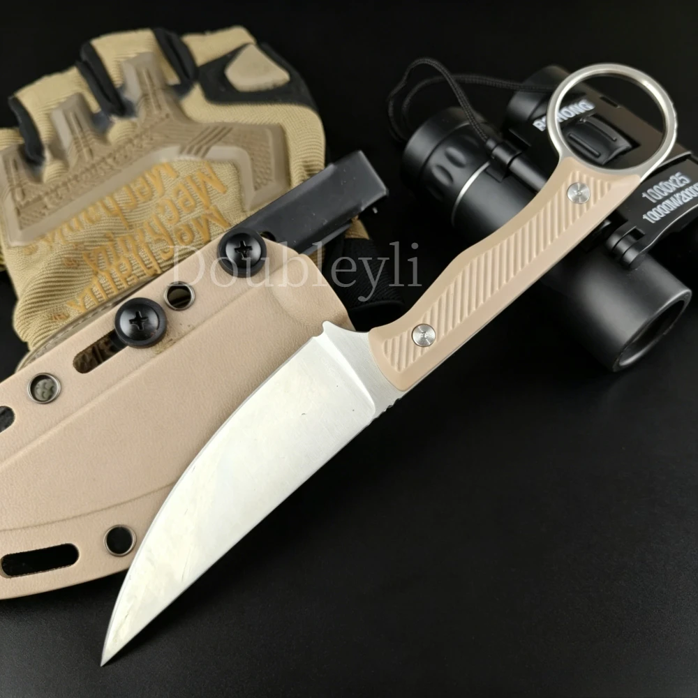 High Hardness Straight Knife EDC Outdoor Knife with K Sheath Household Kitchen Knives Meat Cleavers Slicing Knives Fruit Knives
High Hardness Straight Knife EDC Outdoor Knife with K Sheath Household Kitchen Knives Meat Cleavers Slicing Knives Fruit Knives