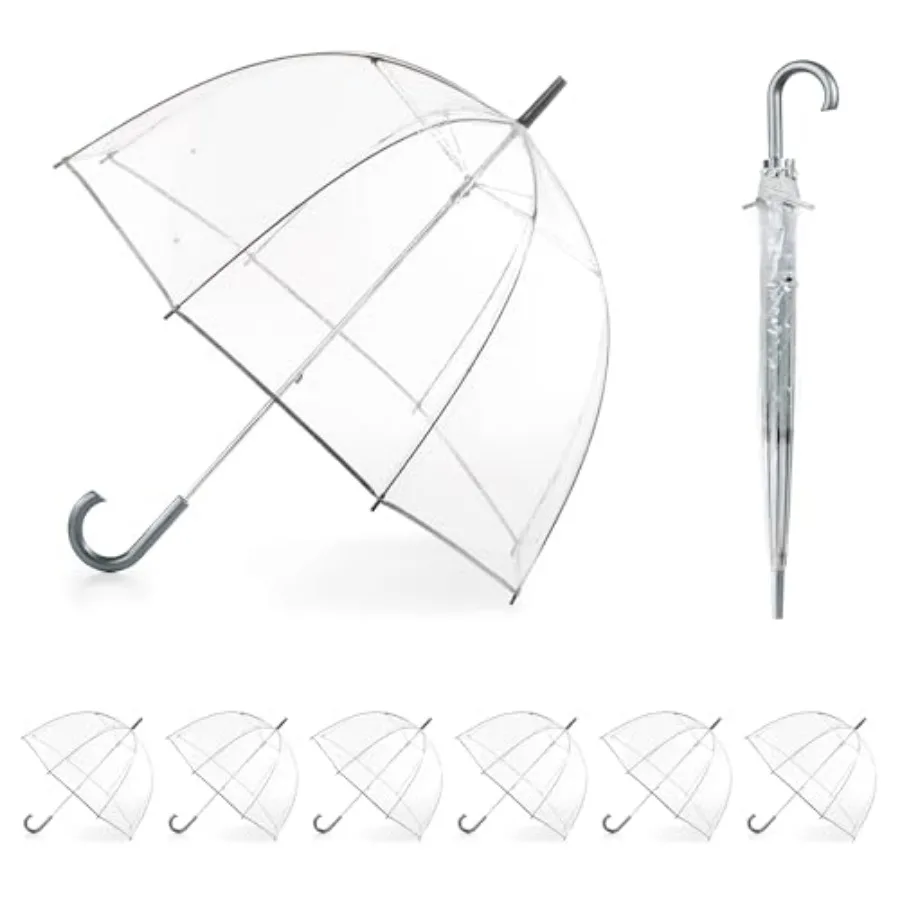 Adult Bubble Umbrella with Dome Canopy and Lightweight Wind and Rain Protection
Adult Bubble Umbrella with Dome Canopy and Lightweight Wind and Rain Protection
