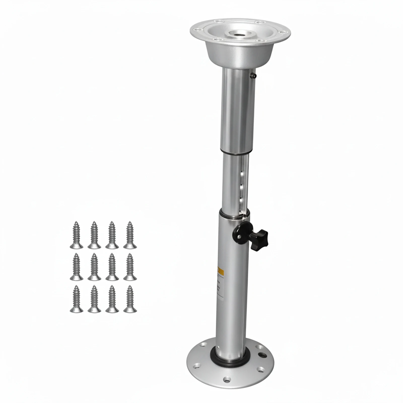 Adjustable RV Table Leg, 21.9-27.8 Inch Aluminum Alloy Telescopic Marine Table Base, Campervan, Pontoon Boat, and Yacht
Adjustable RV Table Leg, 21.9-27.8 Inch Aluminum Alloy Telescopic Marine Table Base, Campervan, Pontoon Boat, and Yacht