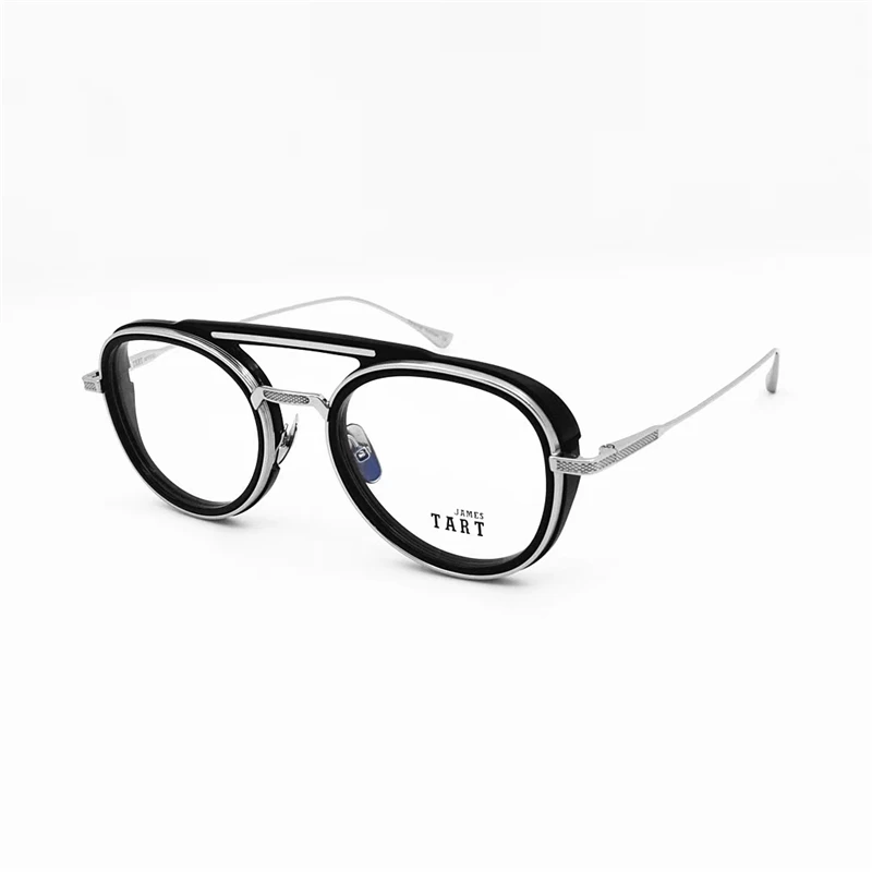 JAMES TART 398 Optical Eyeglasses For Unisex Retro Style Anti-blue Light Lens Plate Full Frame With Box
JAMES TART 398 Optical Eyeglasses For Unisex Retro Style Anti-blue Light Lens Plate Full Frame With Box