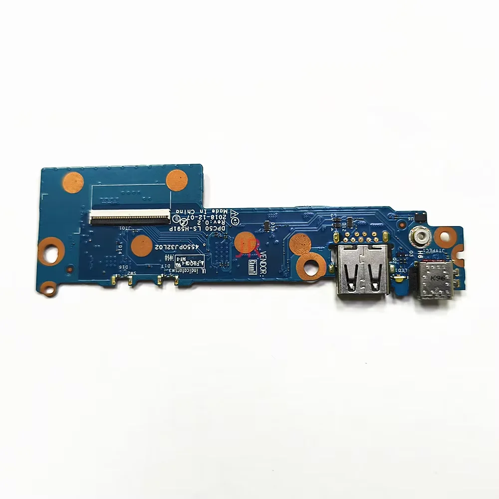 Original For Hp Chromebook 15-DE USB small board LS-H591P 455OUP32L02 100% tested OK
Original For Hp Chromebook 15-DE USB small board LS-H591P 455OUP32L02 100% tested OK