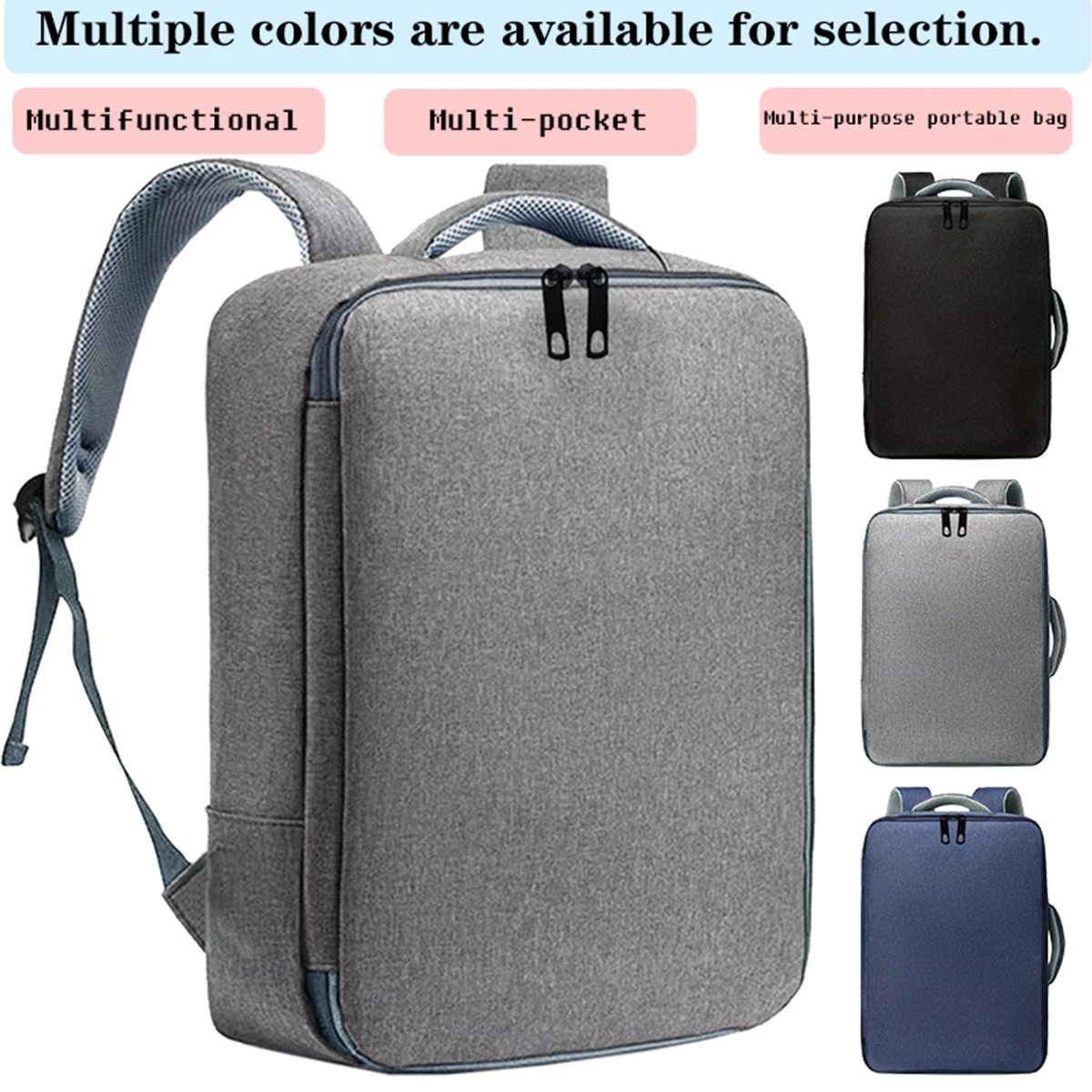 Businesslaptopbackpackwaterproofoxfordclothrucksackmultipockettravelbackpacklightweightdurableformenwomenstudentsworkschool
Businesslaptopbackpackwaterproofoxfordclothrucksackmultipockettravelbackpacklightweightdurableformenwomenstudentsworkschool