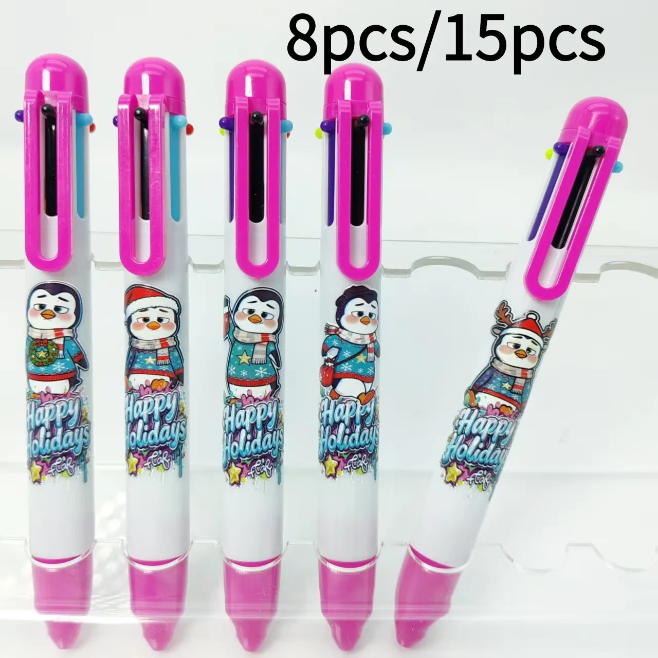 8 шт./15 шт., рождественская серия пингвинов, шариковая ручка, счастливое Рождество, тема пингвина, подарочная ручка, студенческая ручка для письма, подпись, канцелярские принадлежности
8 шт./15 шт., рождественская серия пингвинов, шариковая ручка, счастливое Рождество, тема пингвина, подарочная ручка, студенческая ручка для письма, подпись, канцелярские принадлежности