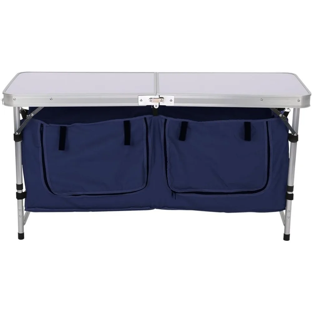 Height Adjustable Folding Table with Large 2-Compartment Storage Bag Lightweight Portable Rectangle Aluminum Folding Table Indoo
Height Adjustable Folding Table with Large 2-Compartment Storage Bag Lightweight Portable Rectangle Aluminum Folding Table Indoo