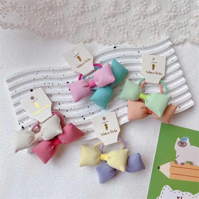 2024 New Fashion Cute Colorful Fabric Cotton Filled Bow Hair Rope for Girl Hair Accessories Sweet Children's Ponytail Headwear
2024 New Fashion Cute Colorful Fabric Cotton Filled Bow Hair Rope for Girl Hair Accessories Sweet Children's Ponytail Headwear