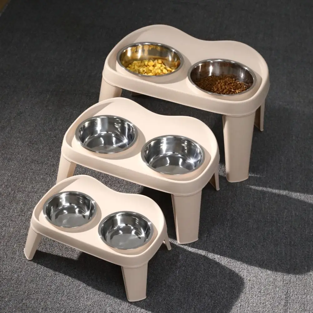 Stainless Steel Dog Bowl Double Bowl Large Capacity Cat High Foot Bowl Foldable Detachable Dog Food Feeding Basin Kitten Puppy
Stainless Steel Dog Bowl Double Bowl Large Capacity Cat High Foot Bowl Foldable Detachable Dog Food Feeding Basin Kitten Puppy