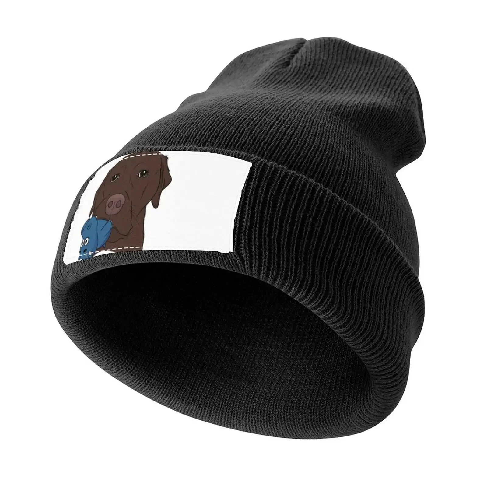 Chocolate Lab with Hippo Toy Knitted Cap Golf Hat Man Golf Cap Military Tactical Cap Women's Beach Visor Men's
Chocolate Lab with Hippo Toy Knitted Cap Golf Hat Man Golf Cap Military Tactical Cap Women's Beach Visor Men's