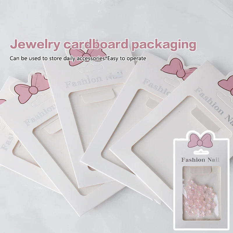 10Pcs Nail Display Jewelry Decoration Packaging Paper Card Bow Nails Storage Box Multifunctional Photograph Props
10Pcs Nail Display Jewelry Decoration Packaging Paper Card Bow Nails Storage Box Multifunctional Photograph Props