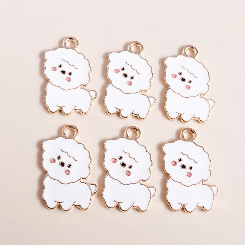20pcs 18x24mm Cartoon Animal Dog Charms Enamel Puppy Charms Pendants for Jewelry Making Necklaces Earrings DIY Craft Accessories
20pcs 18x24mm Cartoon Animal Dog Charms Enamel Puppy Charms Pendants for Jewelry Making Necklaces Earrings DIY Craft Accessories