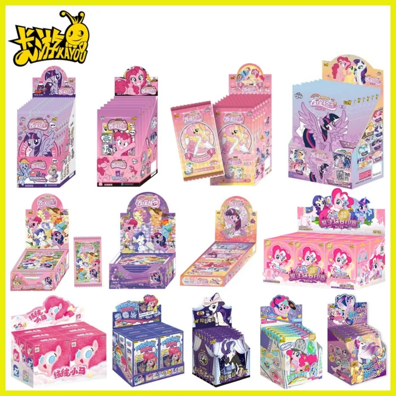 KAYOU Genuine My Little Pony Card 40th Anniversary Limited Friendship Eternal Card Редкие карты SC SGR Игрушка в подарок Карта принцессы
KAYOU Genuine My Little Pony Card 40th Anniversary Limited Friendship Eternal Card Редкие карты SC SGR Игрушка в подарок Карта принцессы