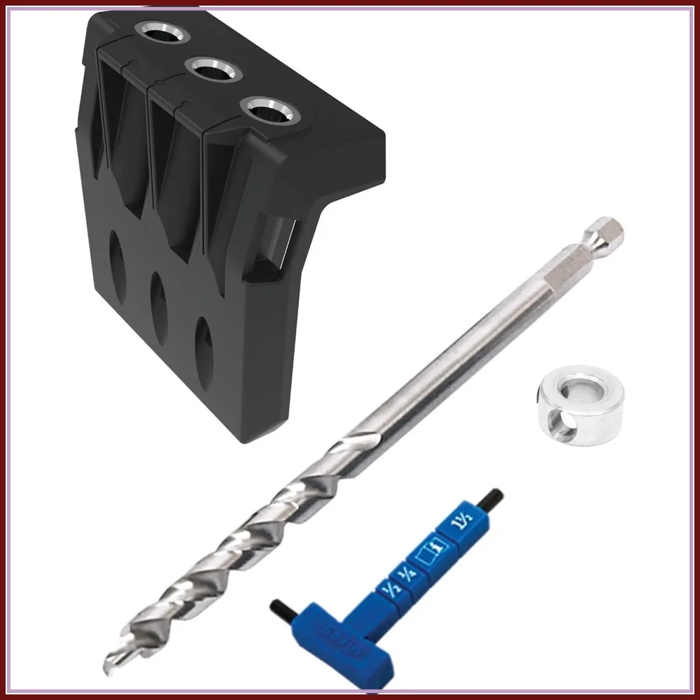 Micro-Pocket Drill Guide Kit for Thin & Narrow Stock, Compatible with 700 Series Jigs
Micro-Pocket Drill Guide Kit for Thin & Narrow Stock, Compatible with 700 Series Jigs