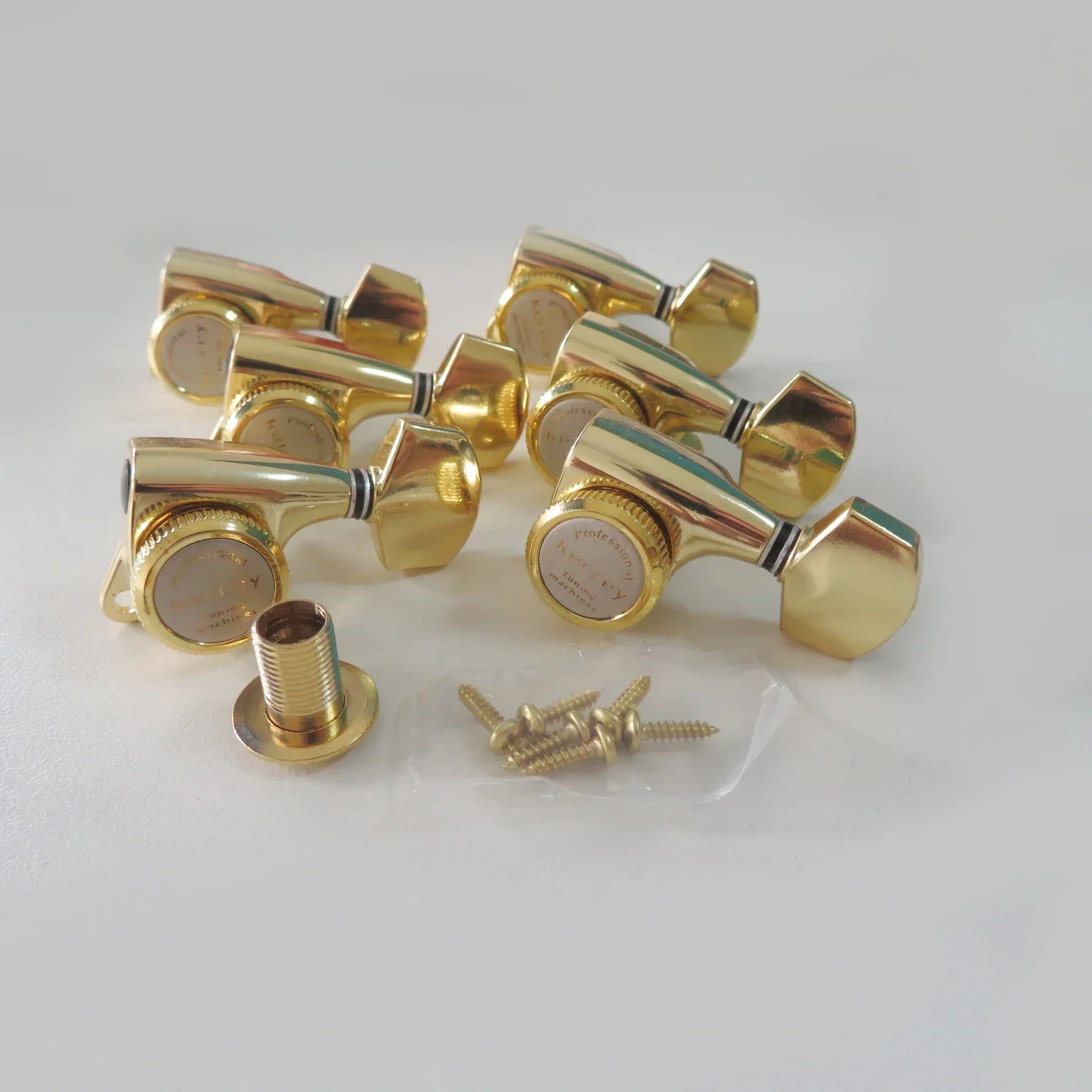 Electric Guitar Locking Tuners Set Machine Heads - String Locking Pegs for Quick And Accurate Tuning Guitarists
Electric Guitar Locking Tuners Set Machine Heads - String Locking Pegs for Quick And Accurate Tuning Guitarists