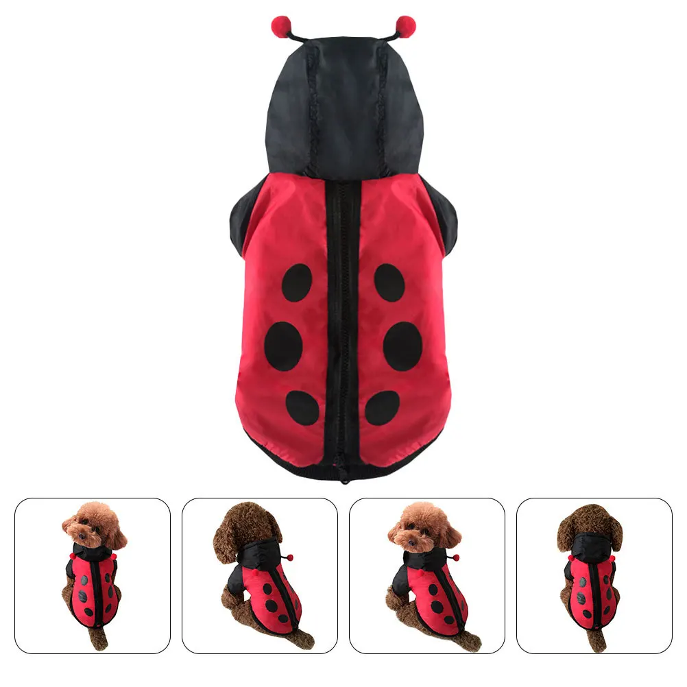 1pc Ladybird Dog Coat For Pet Cotton Jacket Durable Outdoor Wear Party Costume Warm Winter Clothing Pet Supplies
1pc Ladybird Dog Coat For Pet Cotton Jacket Durable Outdoor Wear Party Costume Warm Winter Clothing Pet Supplies