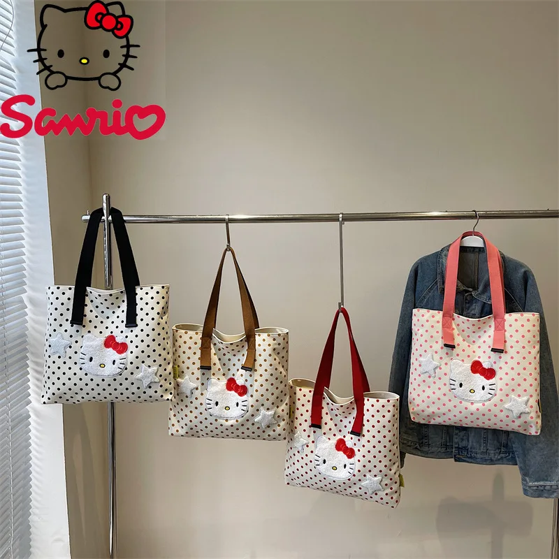 Sanrio 2025 New Women's Handbag Fashion High Quality Canvas Shoulder Bag Cartoon Leisure Large Capacity Women's Shopping Bag
Sanrio 2025 New Women's Handbag Fashion High Quality Canvas Shoulder Bag Cartoon Leisure Large Capacity Women's Shopping Bag