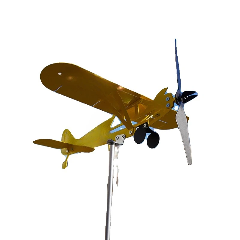 Outdoor weather vane aircraft, windmill courtyard garden balcony decoration ornament
Outdoor weather vane aircraft, windmill courtyard garden balcony decoration ornament